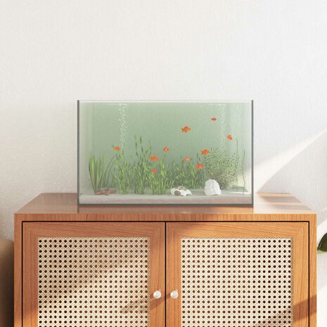 Aquarium met opslag Doorzichtig 50 x 30 x 30 cm Glas 1