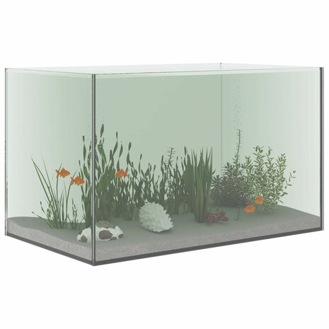 Aquarium met opslag Doorzichtig 50 x 30 x 30 cm Glas 3