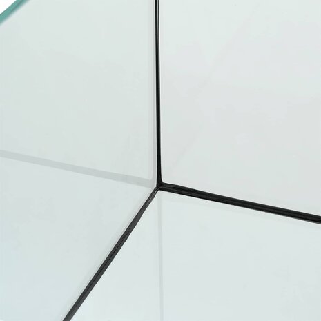 Aquarium met opslag Doorzichtig 60 x 20 x 20 cm Glas 9