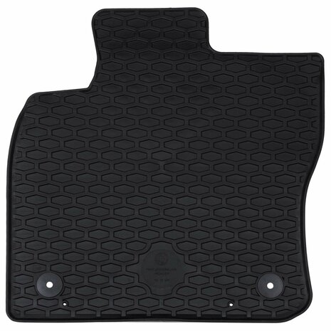 Automat 4 pcs Zwart Geschikt voor VW CADDY 2020- Rubber 3