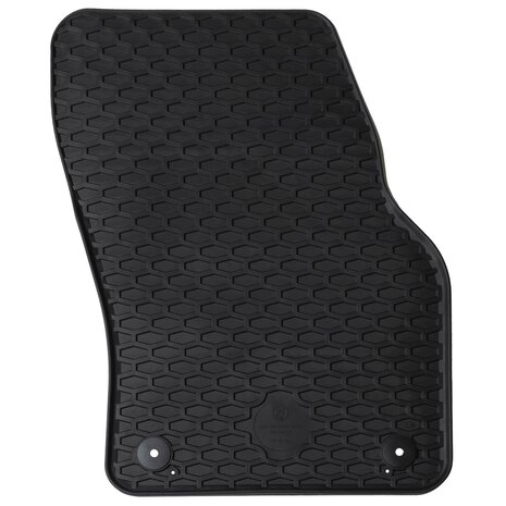 Automat 4 pcs Zwart Geschikt voor Audi Q3 2019-2025 Rubber 2