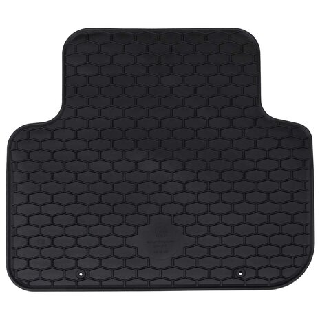 Automat 4 pcs Zwart Geschikt voor Audi Q3 2019-2025 Rubber 5