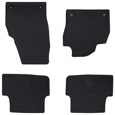 Automat 4 pcs Zwart geschikt voor VW POLO 2021- Rubber 1