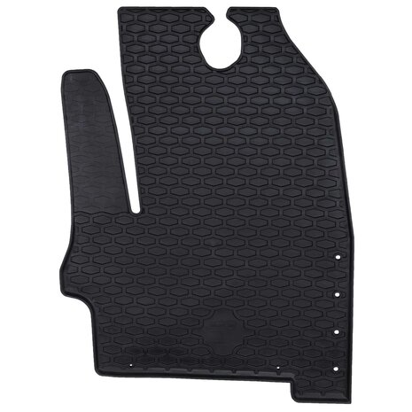 Automat 3 pcs Zwart Geschikt voor Iveco DAILY 2014- Rubber 3