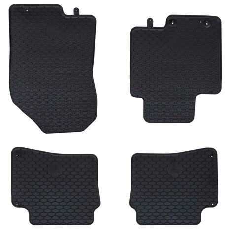 Automat 4 pcs Zwart geschikt voor Hyundai i20 2020- Rubber 1