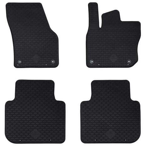 Automat 4 pcs Zwart geschikt voor &Scaron;koda KODIAQ TDI 2024- 1