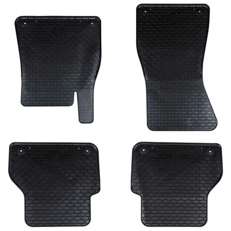 Automat 4 pcs Zwart Rubber 1