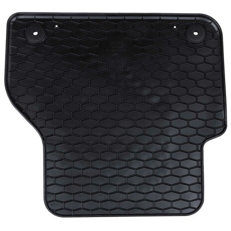 Automat 4 pcs Zwart Rubber 4