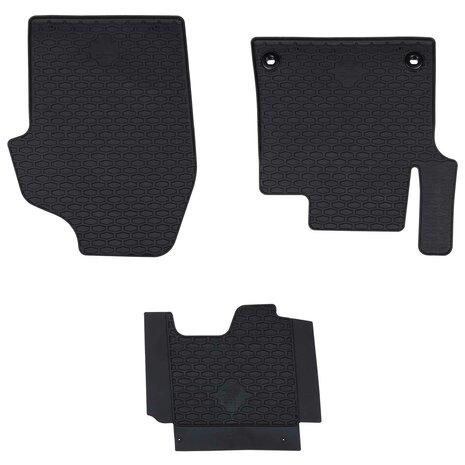 Automat 3 pcs Zwart Rubber 1