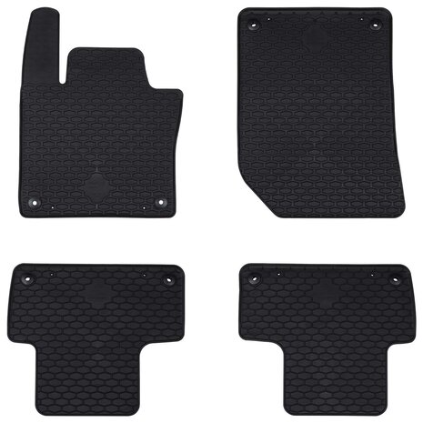 Automat 4 pcs Zwart Geschikt voor Volvo XC60 2018- Rubber 1