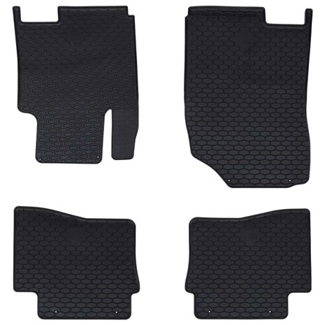 Automat 4 pcs Zwart Geschikt voor HYUNDAI i20 2014-2019 1