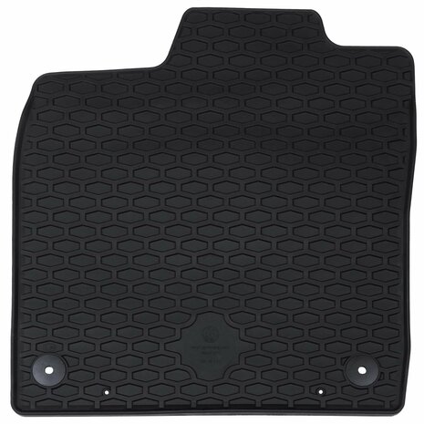 Automat 4 pcs Zwart geschikt voor VW ID.3 2019- Rubber 3