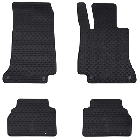 Automat 4 pcs Zwart Rubber 1