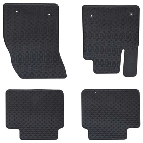 Automat 4 pcs Zwart geschikt voor Ford Focus 2018- 4D Aft. 1