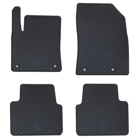 Automat 4 pcs Zwart Rubber 1