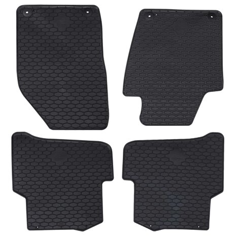 Automat 4 pcs Zwart geschikt voor FABIA III 2014-2022 1