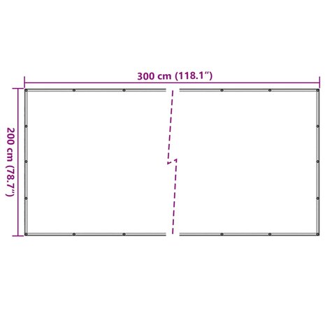 Aanhangwagennet 2x3 m HDPE groen 7