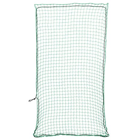 Aanhangwagennet elastisch touw 4x2 m polypropeen groen 1