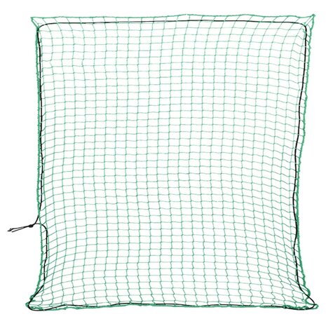 Aanhangwagennet elastisch touw 4x4 m polypropeen groen 1