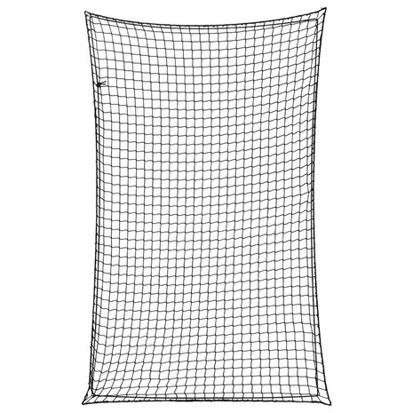 Aanhangwagennet elastisch touw 4x2,5 m polypropeen zwart 1