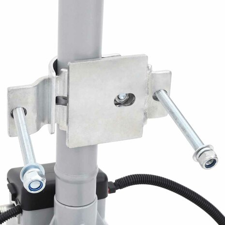 Neuswiel gemotoriseerd 12 V 350 W aluminium 7