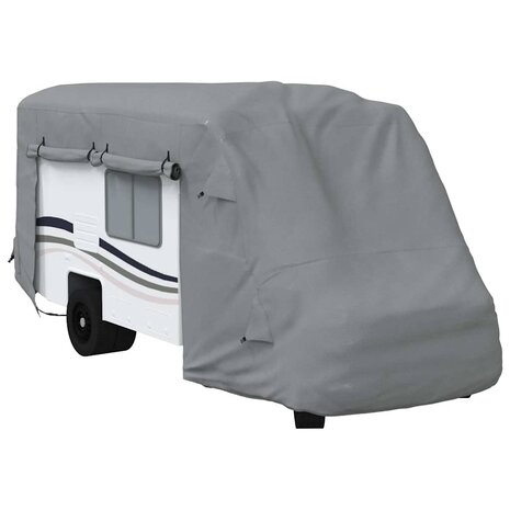 Camperhoezen 570x235x275 cm vliesvlies grijs 2