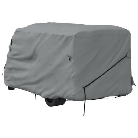 Camperhoezen 570x235x275 cm vliesvlies grijs 8