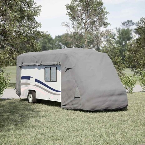 Camperhoezen 660x235x275 cm vliesvlies grijs 3