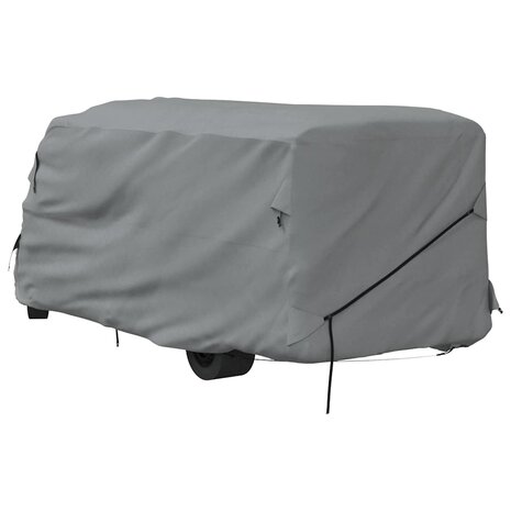 Camperhoezen 660x235x275 cm vliesvlies grijs 8
