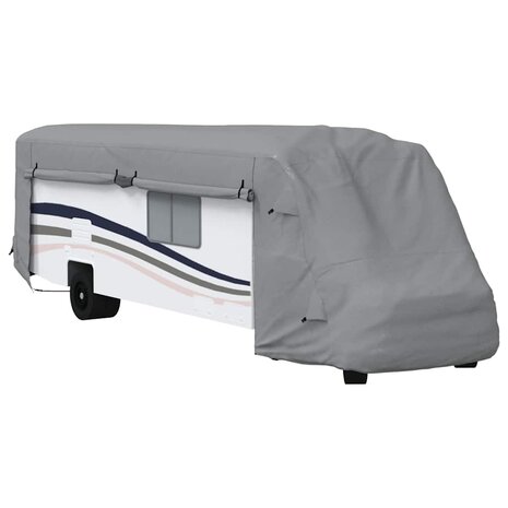 Camperhoezen 870x235x275 cm vliesvlies grijs 2