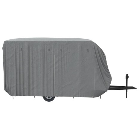 Caravanhoes 460x250x220 cm vliesvlies grijs 7