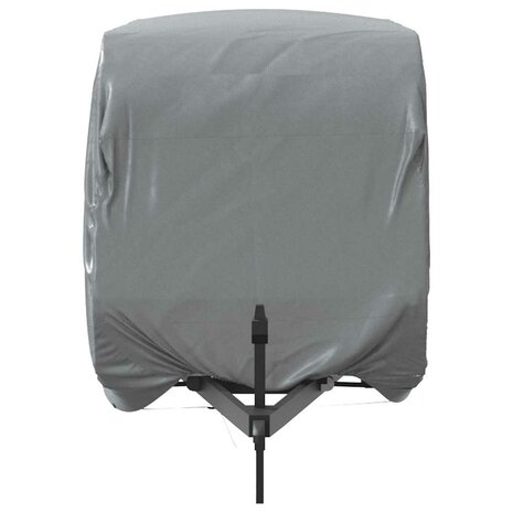 Caravanhoes 610x250x220 cm vliesvlies grijs 6