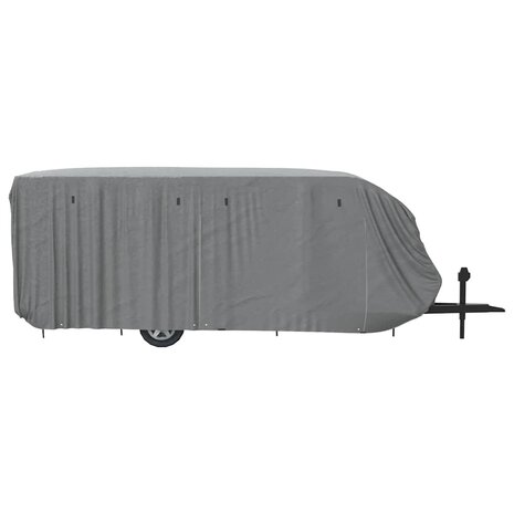 Caravanhoes 732x250x220 cm vliesvlies grijs 7