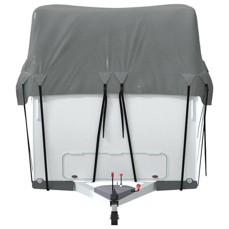 Caravan dakbedekking 1000x300 cm vliesvlies grijs 5