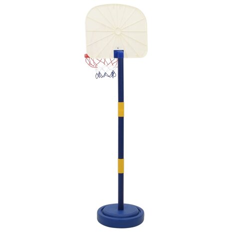 Basketbalstandaard met bal en pomp hoogte verstelbaar 90/121 cm 8