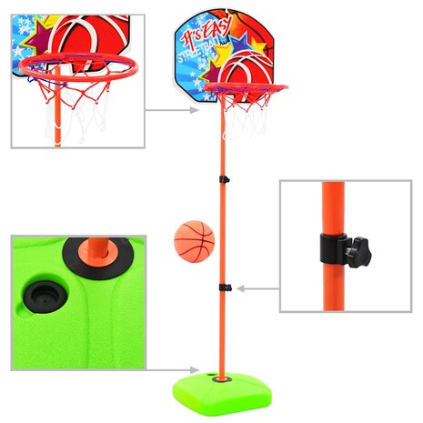 Kinderbasketbalring- en balset 1