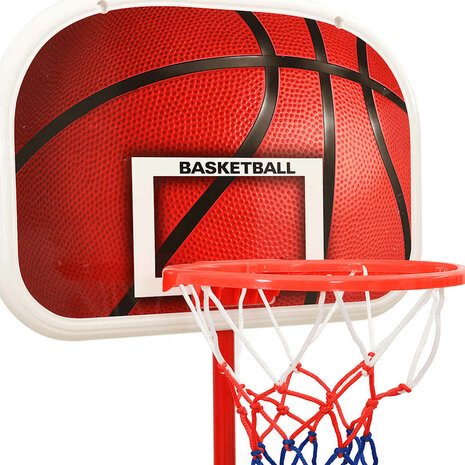 Kinderbasketbalset verstelbaar 160 cm 6