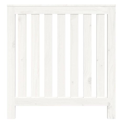 Radiatorombouw 79,5x19x84 cm massief grenenhout wit 5