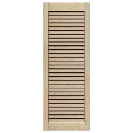 Kastdeur 2 pcs Naturel 110 x 2,1 x 39,5 cm Massief grenenhout 7
