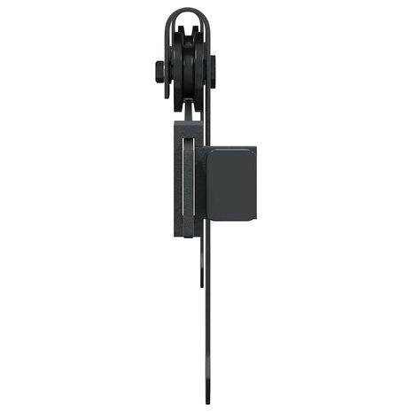 Ophangset voor schuifdeur 91 cm koolstofstaal 6