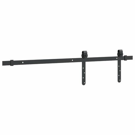 Ophangset voor schuifdeur 91 cm koolstofstaal 7