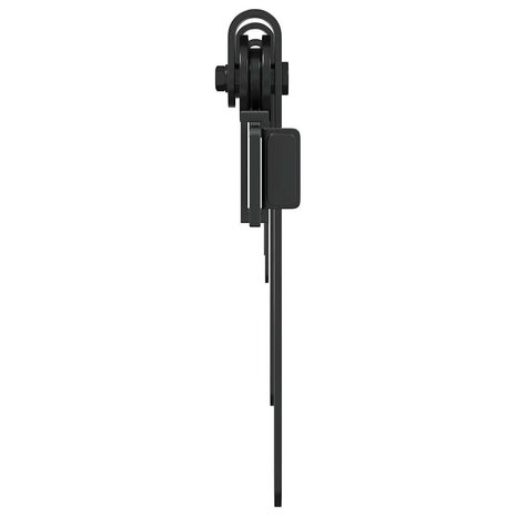 Ophangset voor schuifdeur 122 cm koolstofstaal 6