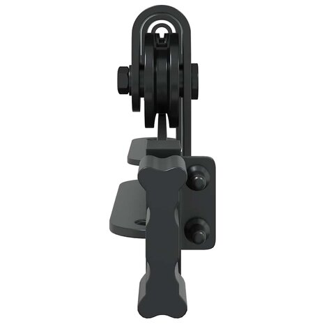Ophangset voor schuifdeur 122 cm koolstofstaal 6