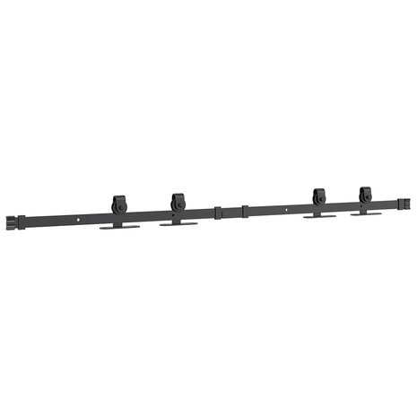 Ophangset voor schuifdeur 122 cm koolstofstaal 7