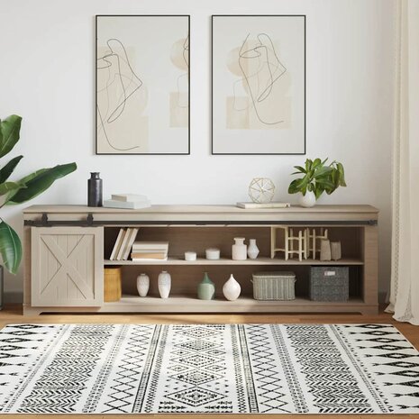 Ophangset voor schuifdeur 213 cm koolstofstaal 3