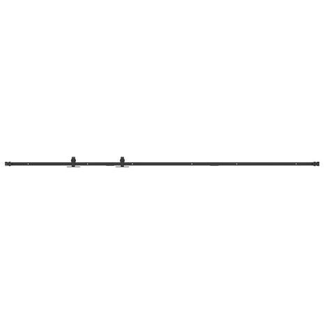 Ophangset voor schuifdeur 244 cm koolstofstaal 2