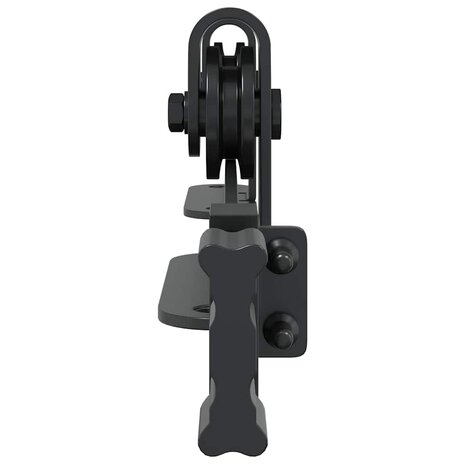 Ophangset voor schuifdeur 244 cm koolstofstaal 6