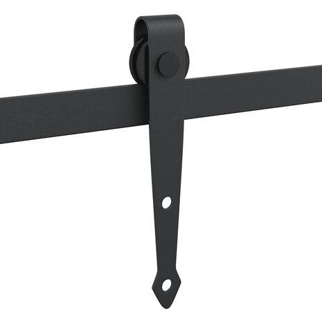 Ophangset voor schuifdeur 213 cm koolstofstaal 9