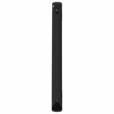Handvat Effen 2 pcs Zwart 380 x 34 x 85 mm Aluminium en PP 5