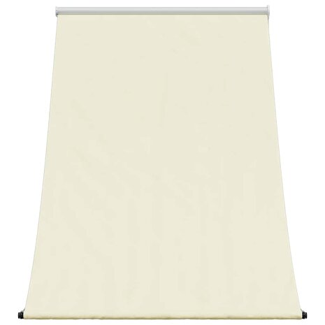 Luifel uittrekbaar 100x150 cm stof en staal cr&egrave;mekleurig 3